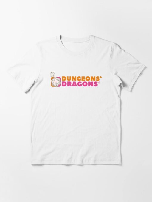 Dungeons And Dragons And Dunkin Donuts T-shirt