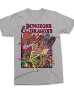 Dungeons And Dragons Cartoon Style T-shirt