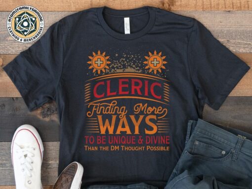 Dungeons And Dragons  Dnd Cleric Shirt