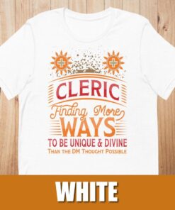 Dungeons And Dragons Dnd Cleric Shirt 2