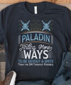 Dungeons And Dragons  Dnd Paladin Shirt