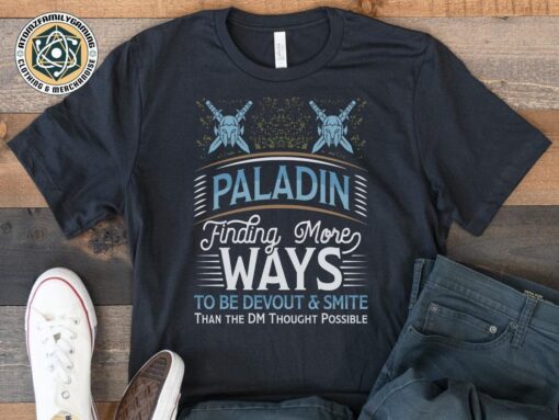 Dungeons And Dragons  Dnd Paladin Shirt