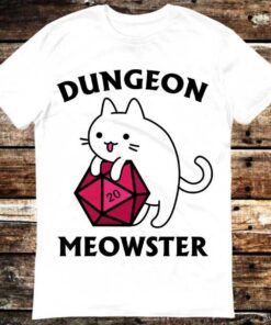 Dungeons And Dragons  Meowster Shirt