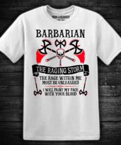 Dungeons & Dragons Barbarian T-shirt