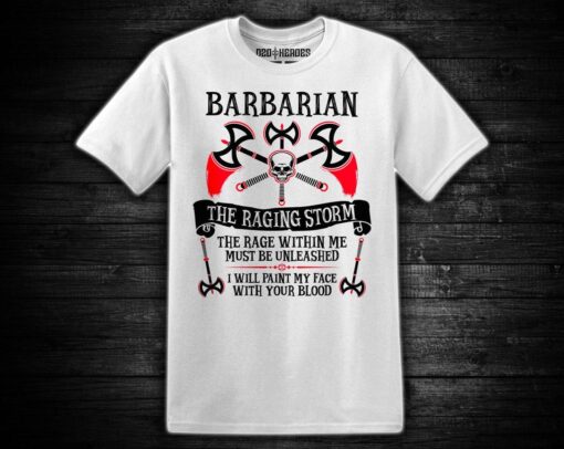 Dungeons & Dragons Barbarian T-shirt