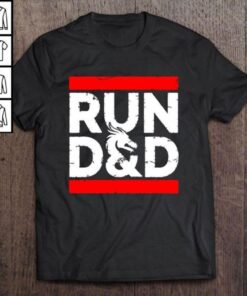 Dungeons & Dragons Run D&d With Logo T-shirt