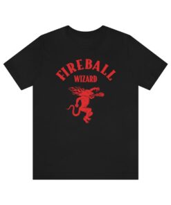 Fireball Wizard Dungeons Dragons T shirt 1