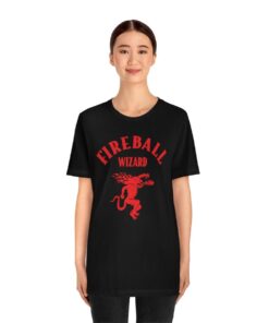 Fireball Wizard Dungeons Dragons T shirt 2