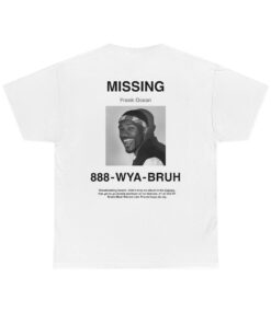 Frank Ocean Missing T-shirt