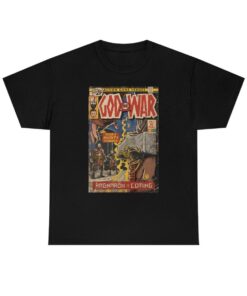 God Of War Ragnarok Shirt Vintage Comic Style T-shirt