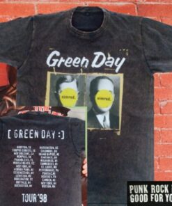 Green Day Rock Band Concert T-shirt Gift For Fans