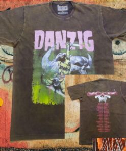 Heavy Metal Band Danzig Tour Shirt Gift For Fans