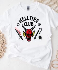 Hellfire Club Stranger Things 4 Dungeons And Dragons T Shirt