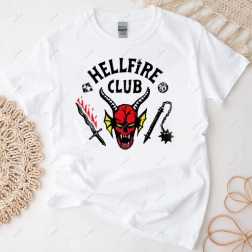 Hellfire Club Stranger Things 4 Dungeons And Dragons T Shirt