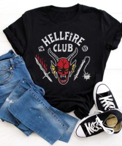 Hellfire Club Stranger Things 4 Dungeons And Dragons T Shirt 3