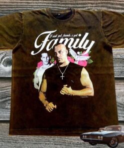 Hollywood Actor Dominic Toretto 2 Fast 2 Furious Graphic Unisex T-shirt