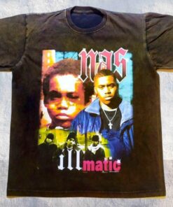 Illmatic Nas Rapper Vintage T Shirt For Hip Hop Fans