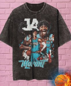 Vintage Bootleg Ja Morant Basketball Players Nba T-shirt