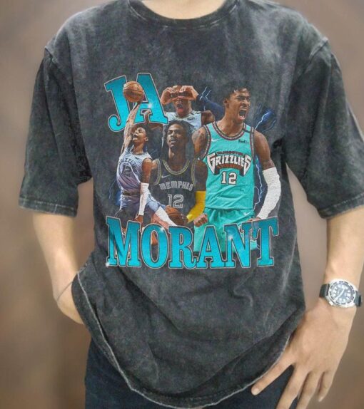 Ja Morant Basketball Players Nba Sports T-shirt