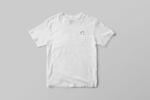 Japanese Manga Oyasumi Punpun Print Pocket Unisex T-shirt