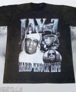 Jay Z Famous Rapper Hard Knock Life Graphic T-shirt Gift For Fans