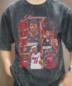 Jimmy Butler Basketball Players Nba Graphic T-shirt For Sports Fans