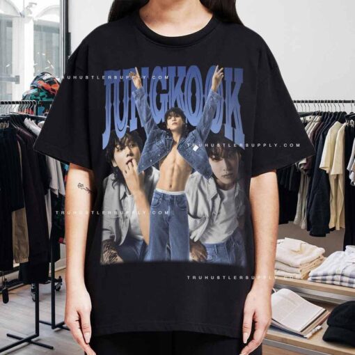 Jungkook Vintage Graphic Tshirt