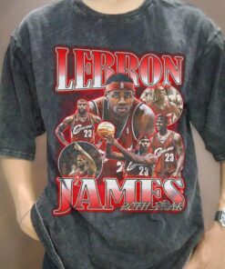 King Lebron James Basketball Players Nba Vintage T-shirt