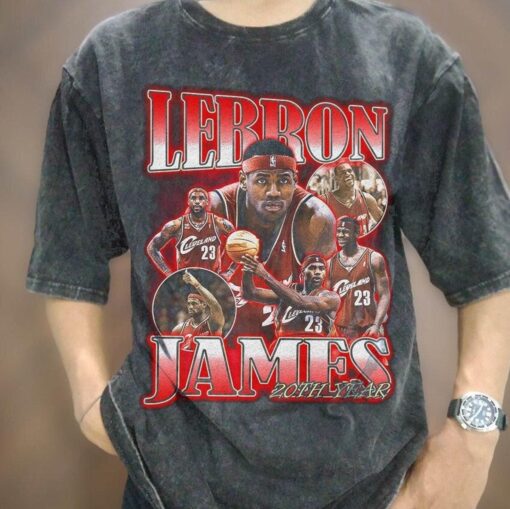 King Lebron James Basketball Players Nba Vintage T-shirt