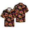 Death Punch Five Finger Skull Pineapple Hawaiian Shirt