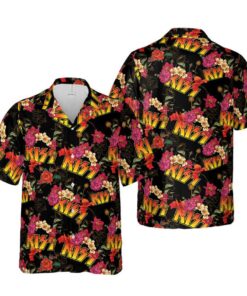 Kiss Rock Music Band Hawaiian Shirt