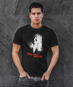 Laura Palmer Fire Walk With Me Twin Peaks Film Graphic T-shirt Gift For Fans