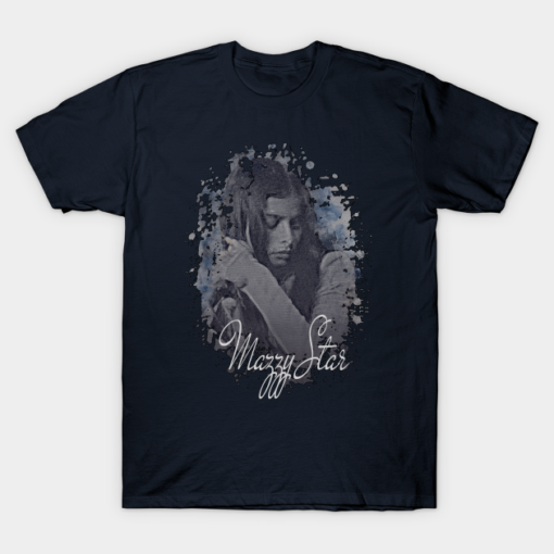 Mazzy Star Hope Sandoval Fan Art Vintage T-shirt