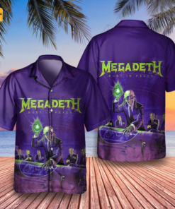 Megadeth Rust In Peace 2 Hawaiian Shirt