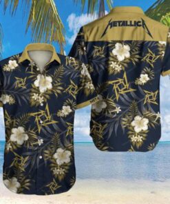 Metallica Stuttgart Night Concert Tropical Aloha Shirt Hawaiian