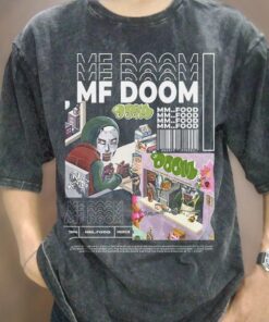 Mm Food Mf Doom Rapper Vintage T-shirt For Hip Hop Fans