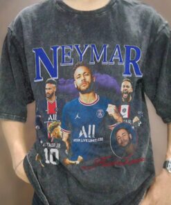 Neymar Jr Worldwide Soccer Player T-shirt For Football Fans