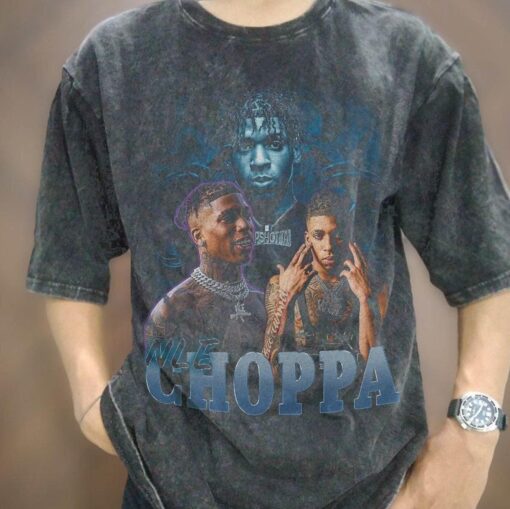 Nle Choppa Rapper Vintage T Shirt For Hip Hop Fans