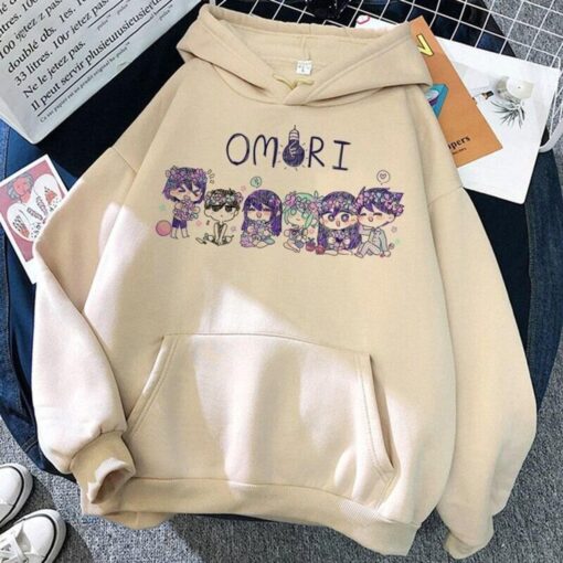 Omori Game Series Graphic Hoodie For Manga Anime Lovers