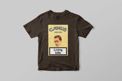 Philosopher Albert Camus Graphic Tee For Book Lovers