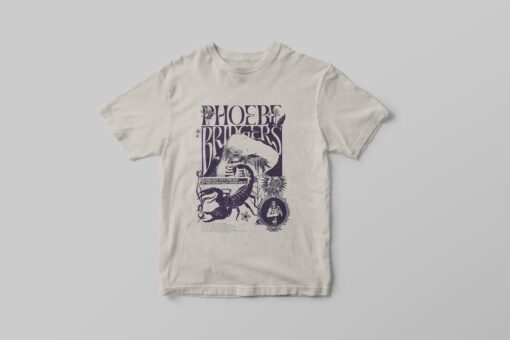 Phoebe Bridgers 2022 Reunion Tour Poster T-shirt