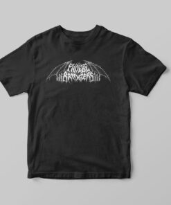 Phoebe Bridgers Logo Black Metal Style T-shirt