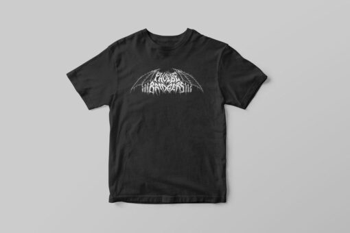 Phoebe Bridgers Logo Black Metal Style T-shirt