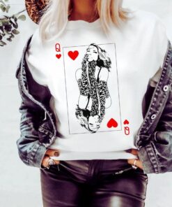 Poker Queen Of Hearts Shania Twain Shirt 1
