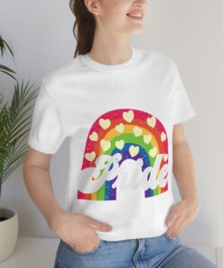 Lesbian Sun And Clouds Lgbtq Community Pride Month T-shirt