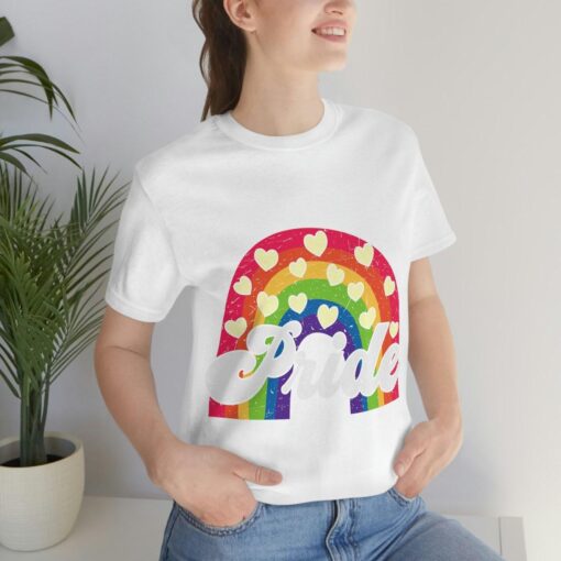 Pride Month Shirt Rainbow Tee For Lgbtq Gay Lesbian