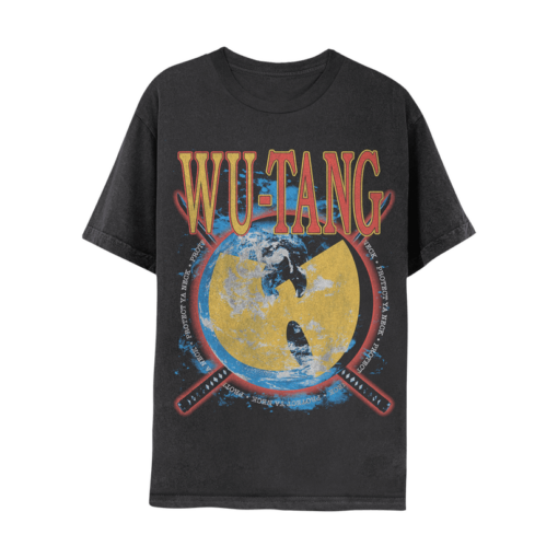 Protect Ya Neck Wu Tang Band Black Tshirt