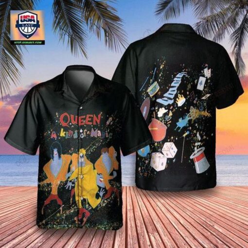 Queen A Kind Of Magic 1986 Unisex Hawaiian Shirt