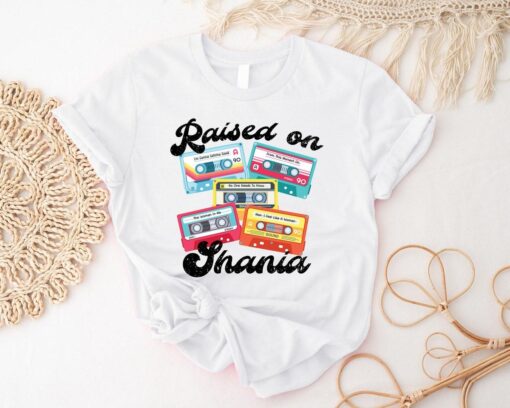 Raised On Shania Shania Twain Vintage T Shirt