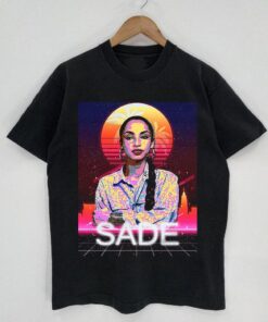 Vintage S.a.d.e Adu Graphic T-shirt Music Fans